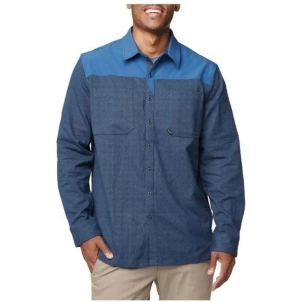 5.11 Tactical shirt blue size XL  Ensign Heather blue Ascension Ling Sleeve